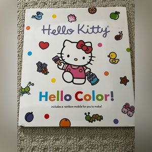 Rare: new Hello Kitty Book of Colours- with make your own mobile